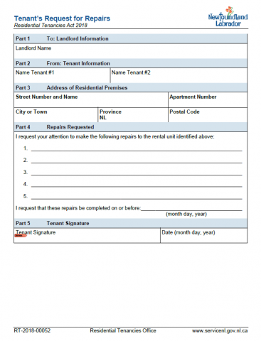 Forms & Resources - Renting in NL